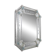 Miroir octogonal en verre de Murano vénitien du XXe siècle, décoré de fleurs