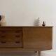 Vintage teak sideboard in Scandinavian style