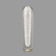 Transparent Glass Vase by Alfredo Barbini for Barbini, 1970s