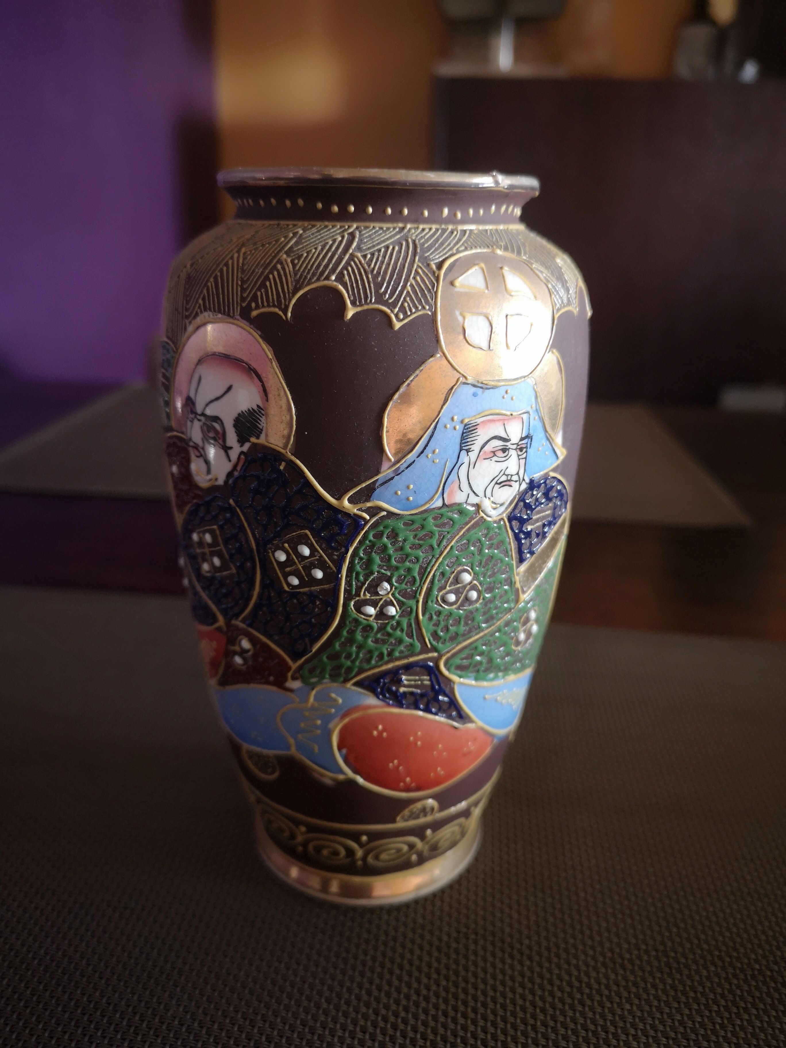 Japanese ceramic vase - 1st half 20th century