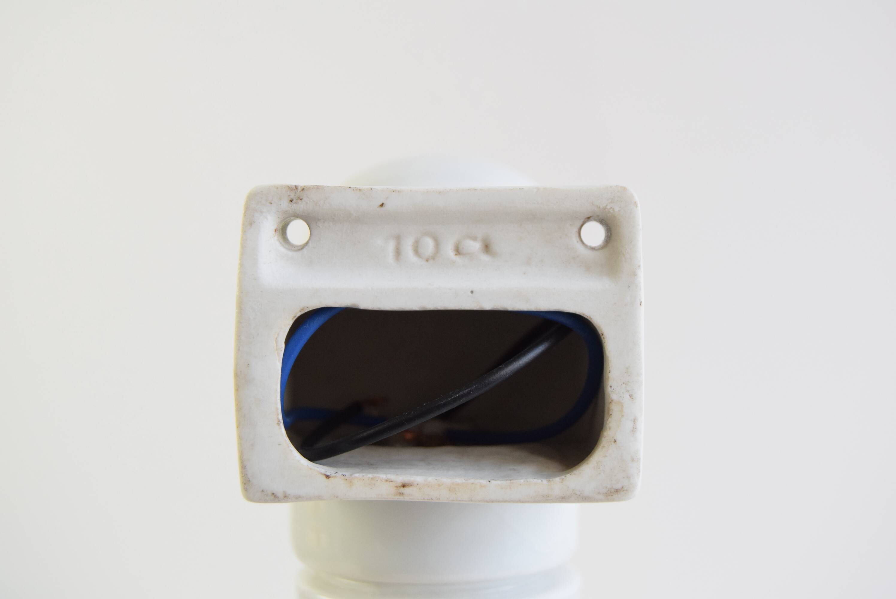 Mid-century ceramic wall lamp