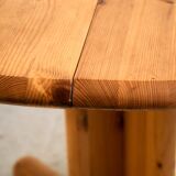 Pine dining set by Rainer Daumiller, Set of 7