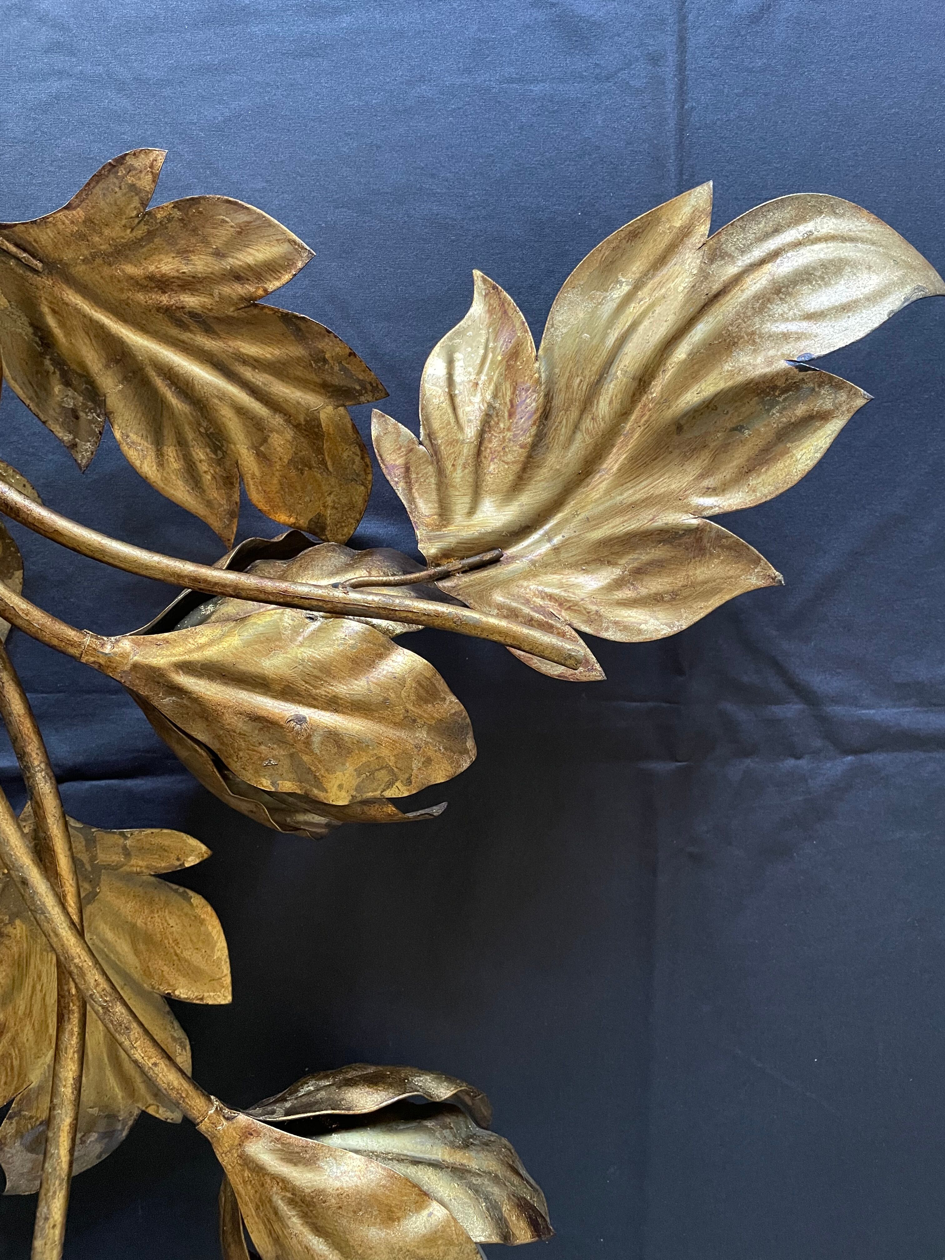 Metal wall lamp by Hans Kögl 1970