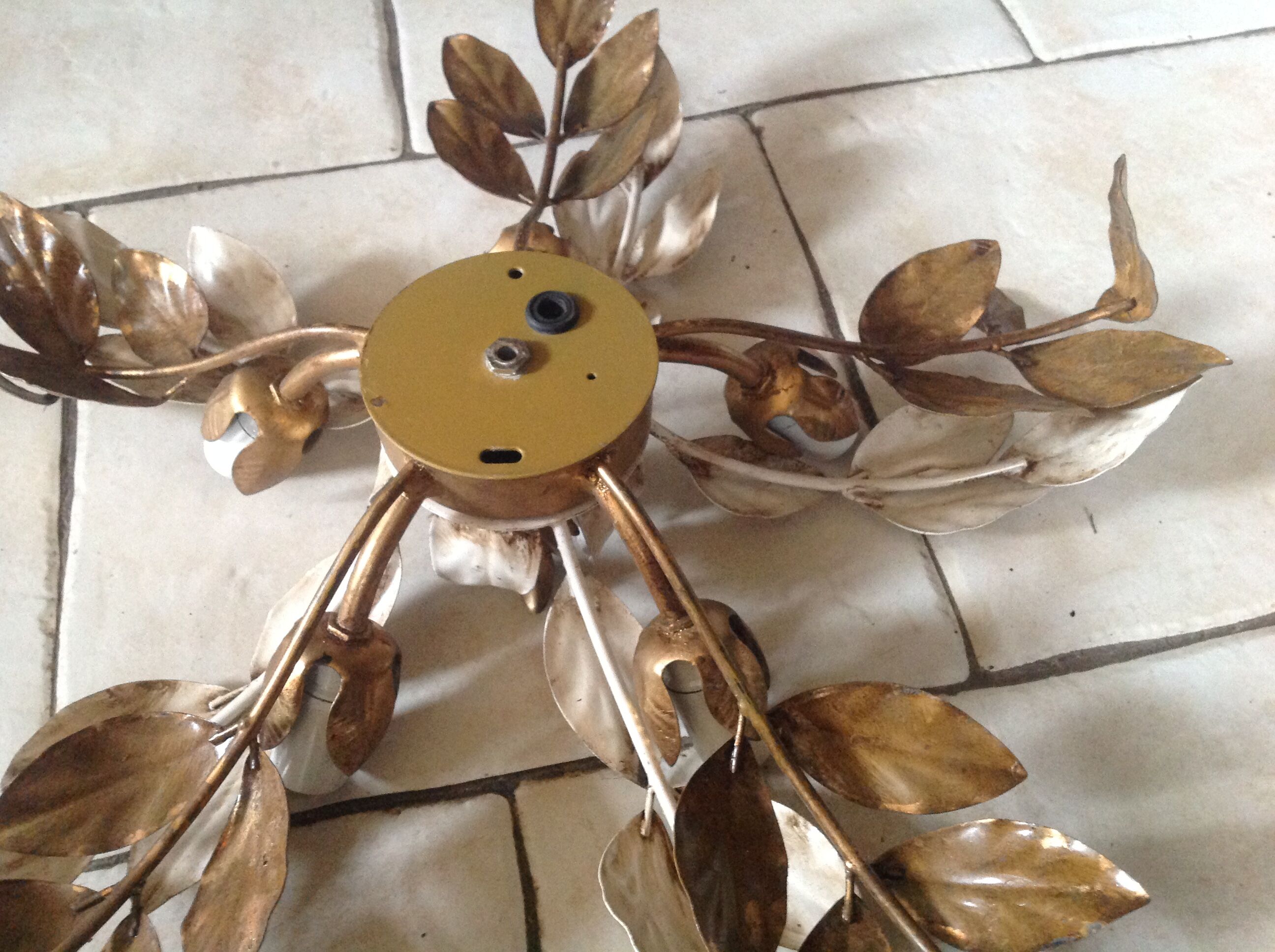 Wall light Flowers, 50's