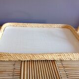 String and formica tray
