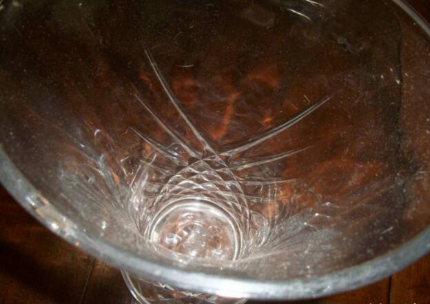 Vase cristal annees 1970