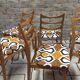 Set of 6 vintage Scandinavian chairs Bähre Mignon furniture 1960