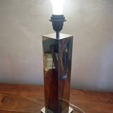 Silver gold designer lamp base