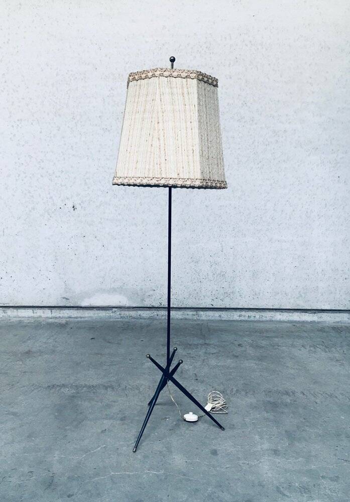 Space Age Floor Lamp, Belgium, 1950s