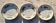 Set of 3 saucers Villeroy Boch model 1562