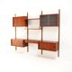 Danish Modular Wall System by Poul Cadovius, 1960s