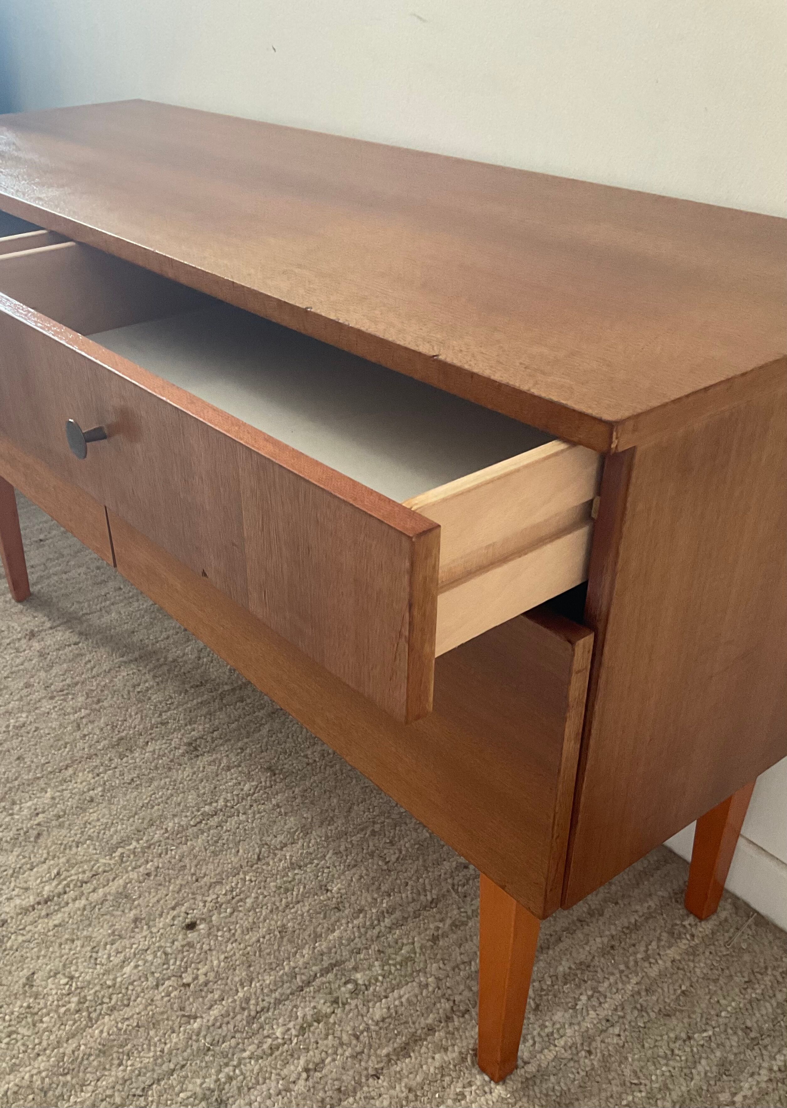 Scandinavian teak TV cabinet from the 60s and 70s