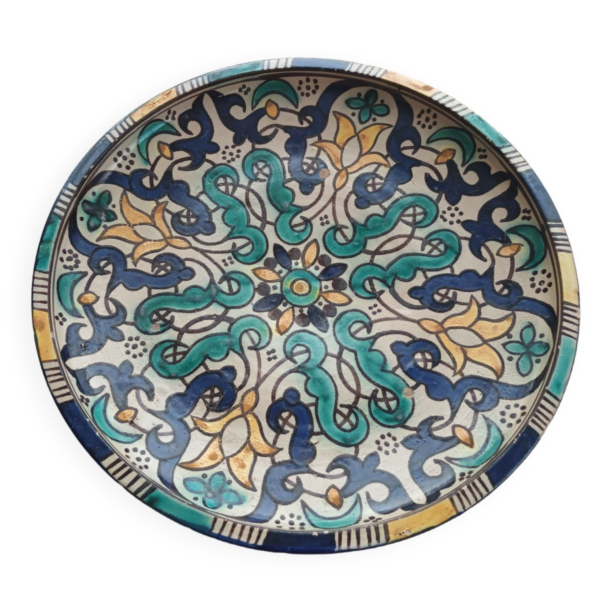 Moroccan dish 19th early 20th