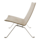 Fauteuils danois vintage PK22 en toile beige par Poul Kjaerholm, années 1990