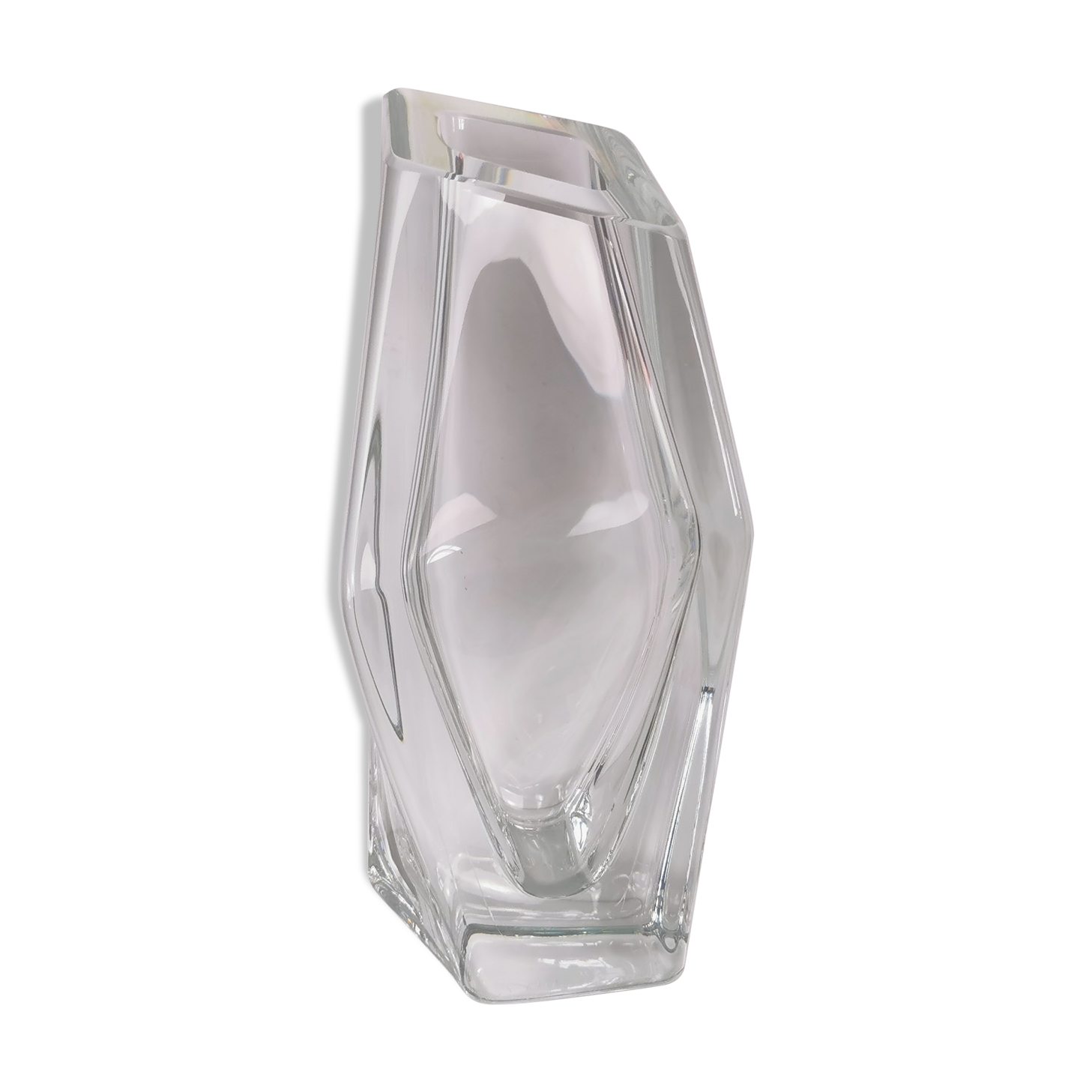 Vase Daum asymétrique