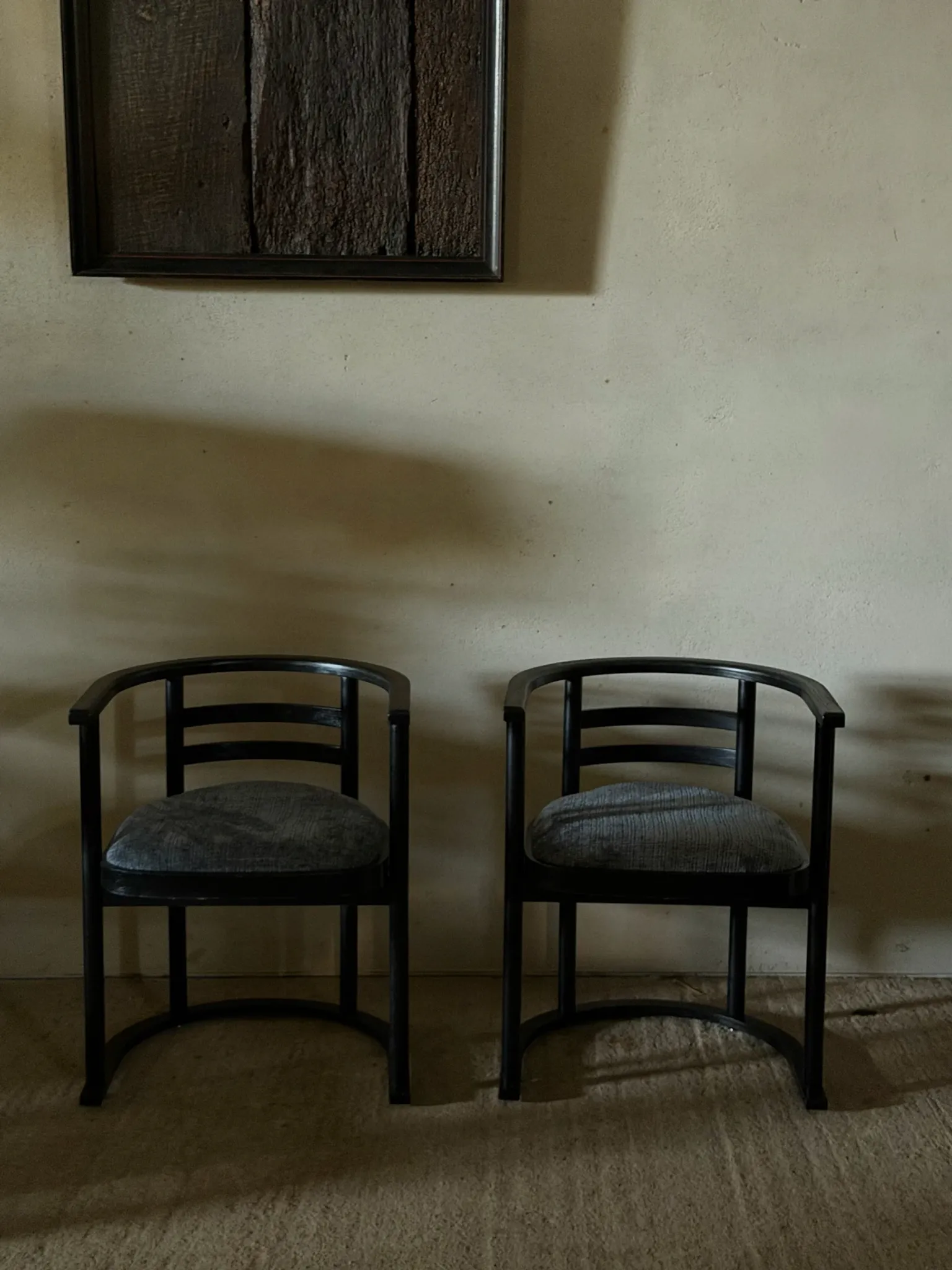 Ensemble de 6 chaises vintage de style Bauhaus