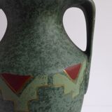 Vase with art deco décor