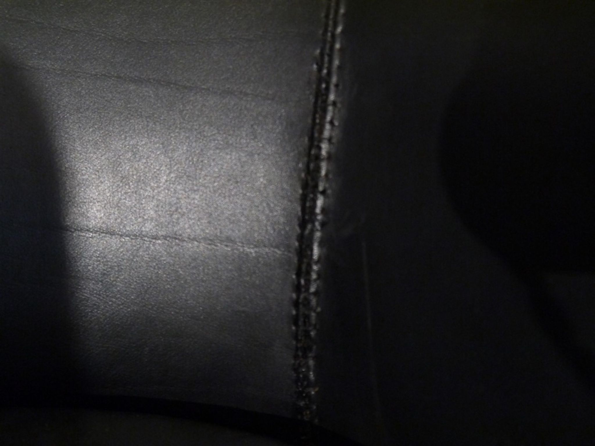 Pair of Scandinavian leather armchairs by Lennart Bender 1970