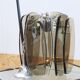 Italian chandelier VECA FONTANA ARTE in smoked glass