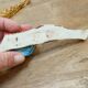Vintage barbotine knife rest