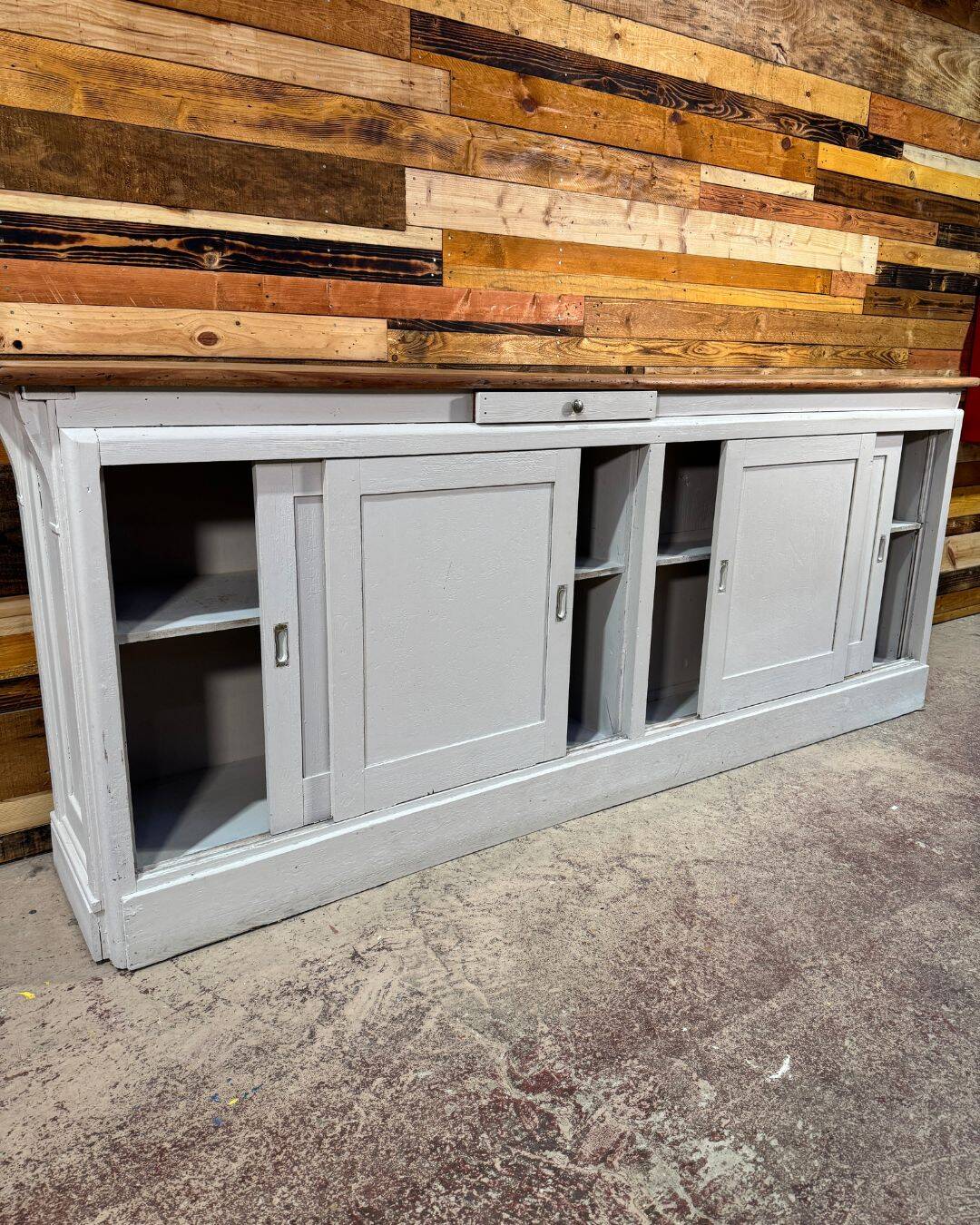 Old shop counter