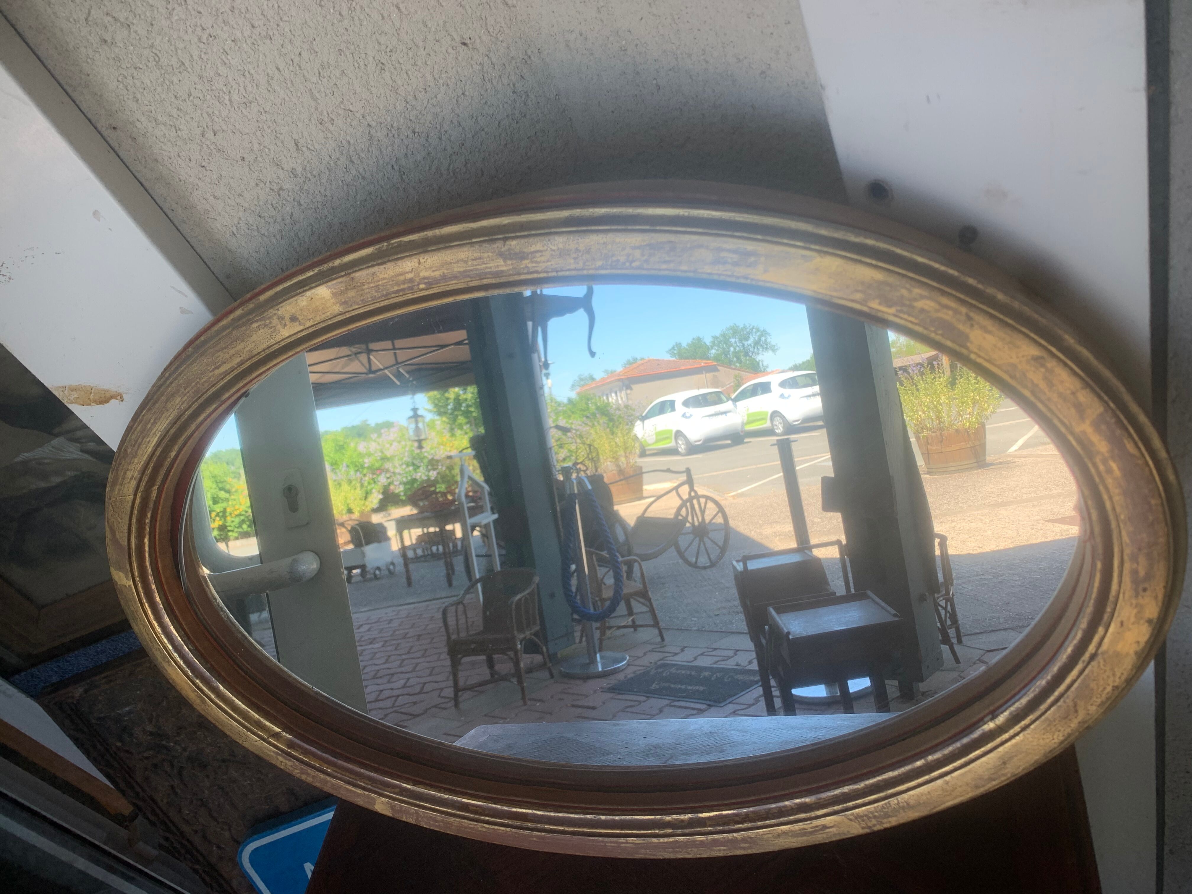 Oval mirror - 45x70cm