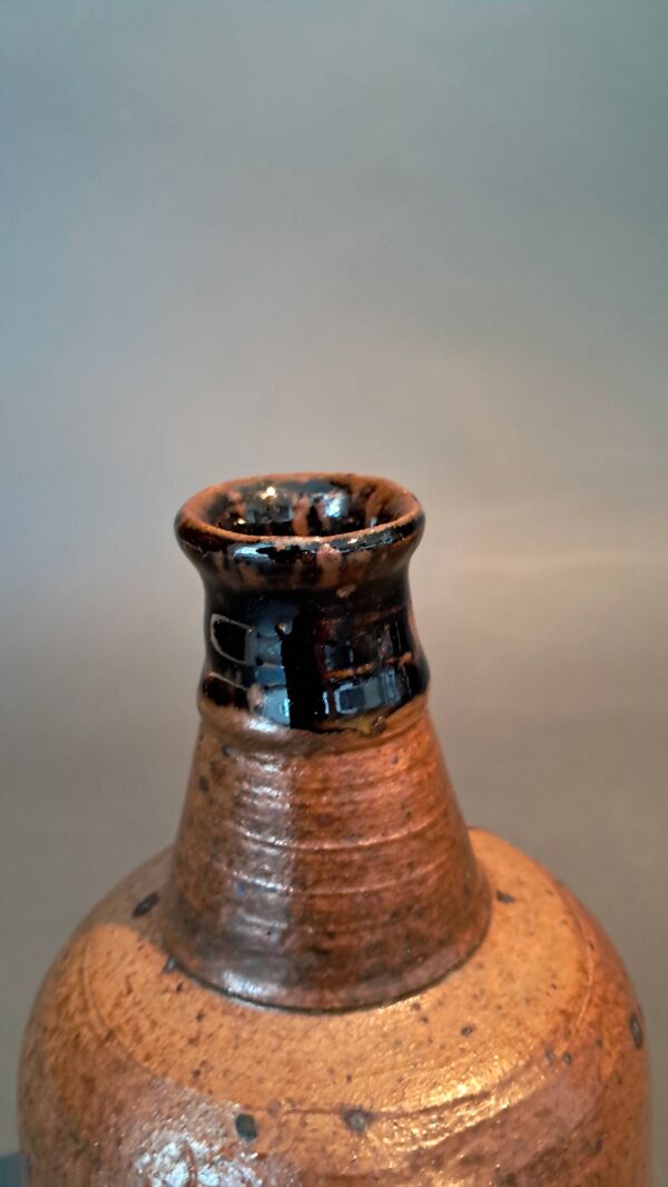 Bouteille en grès émaillé Pierre Digan (1941/2016).