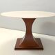 Dining Table with a Portuguese Pink Marble Top in the style of Carlo De Car