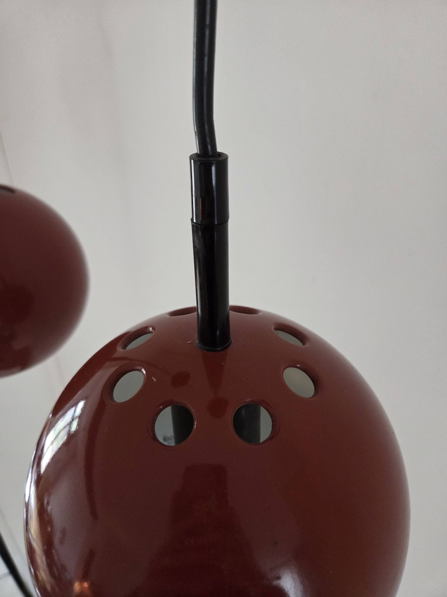 Paire de suspensions eyeball vintage