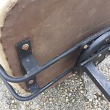 Pair of vintage swivel armchairs design xxeme