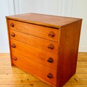 Vintage teak chest of drawers Stag Furniture edition