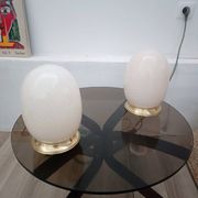 Pair of Murano glass lamps 1970s