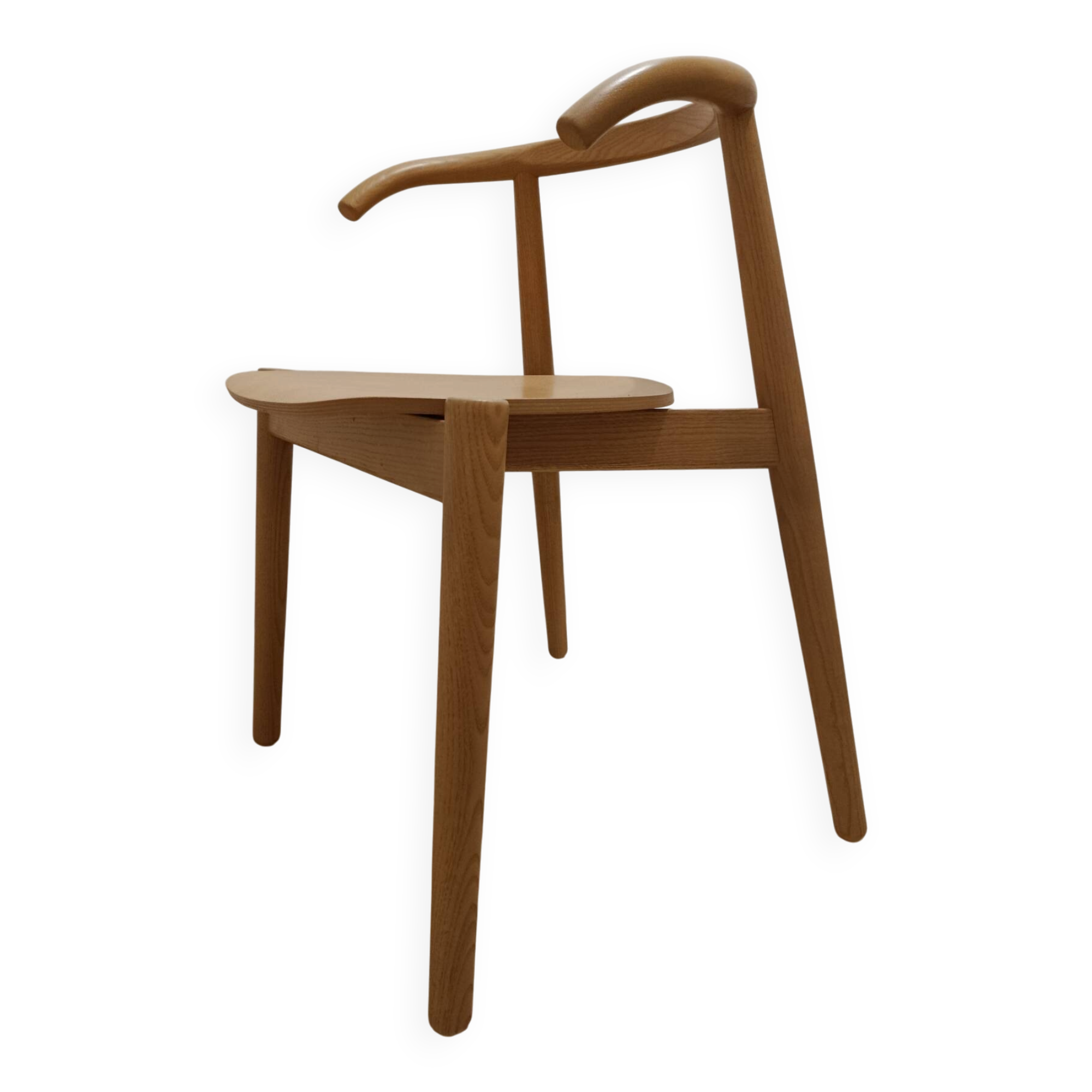 Solid wood design chair