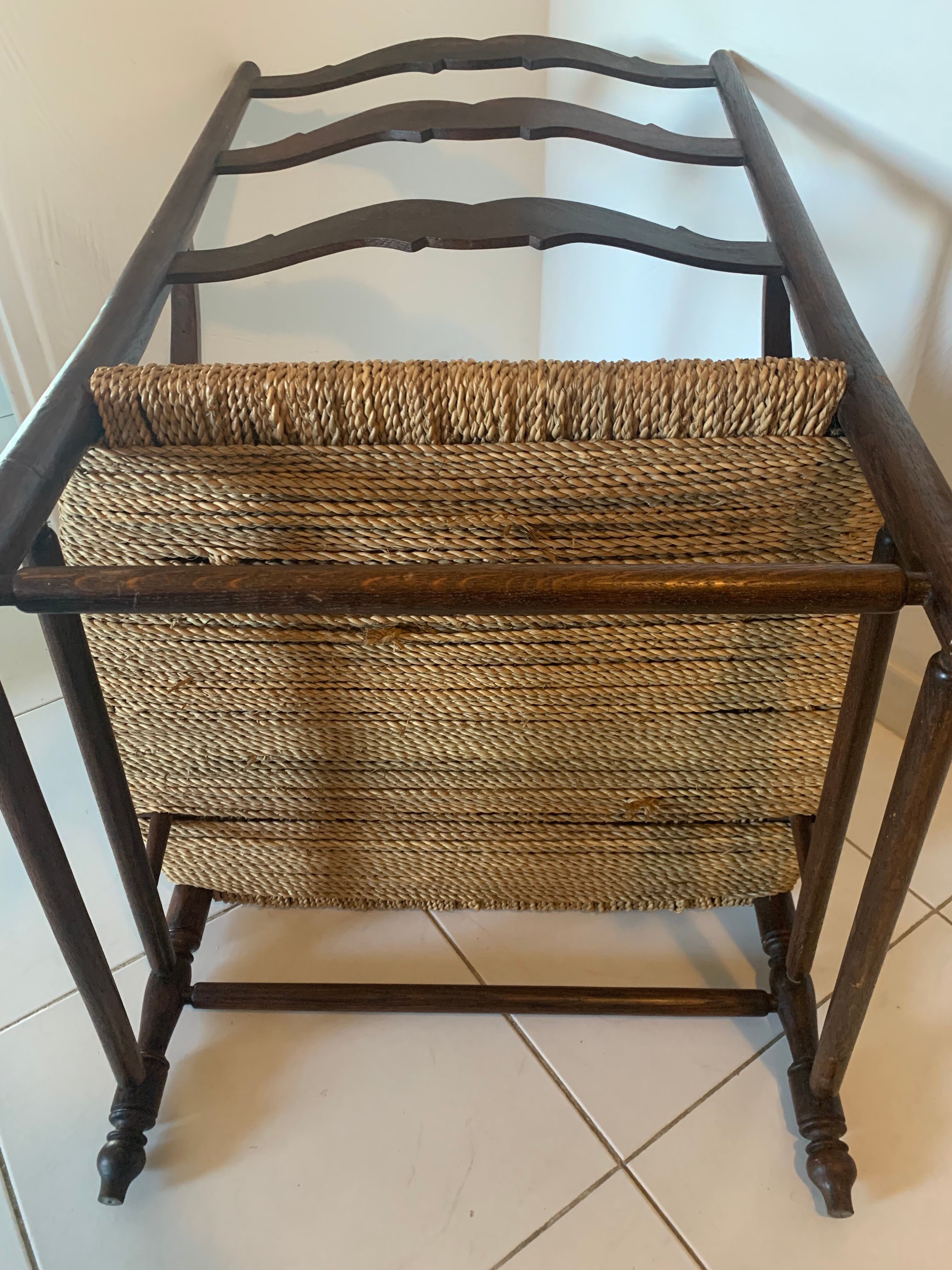 Provencal armchair fireplace corner