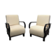 Pair of armchairs