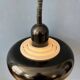 Black vintage suspension UFO Space Age by Knud Christensen