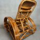 Chaise longue vintage – Rattan