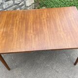 Scandinavian extendable dining table "bjarni" by nils jonsson for troeds - 1960