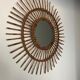 Miroir bambou  54 cm