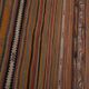 Vintage Turkish kilim, handwoven, 166x369 cm.