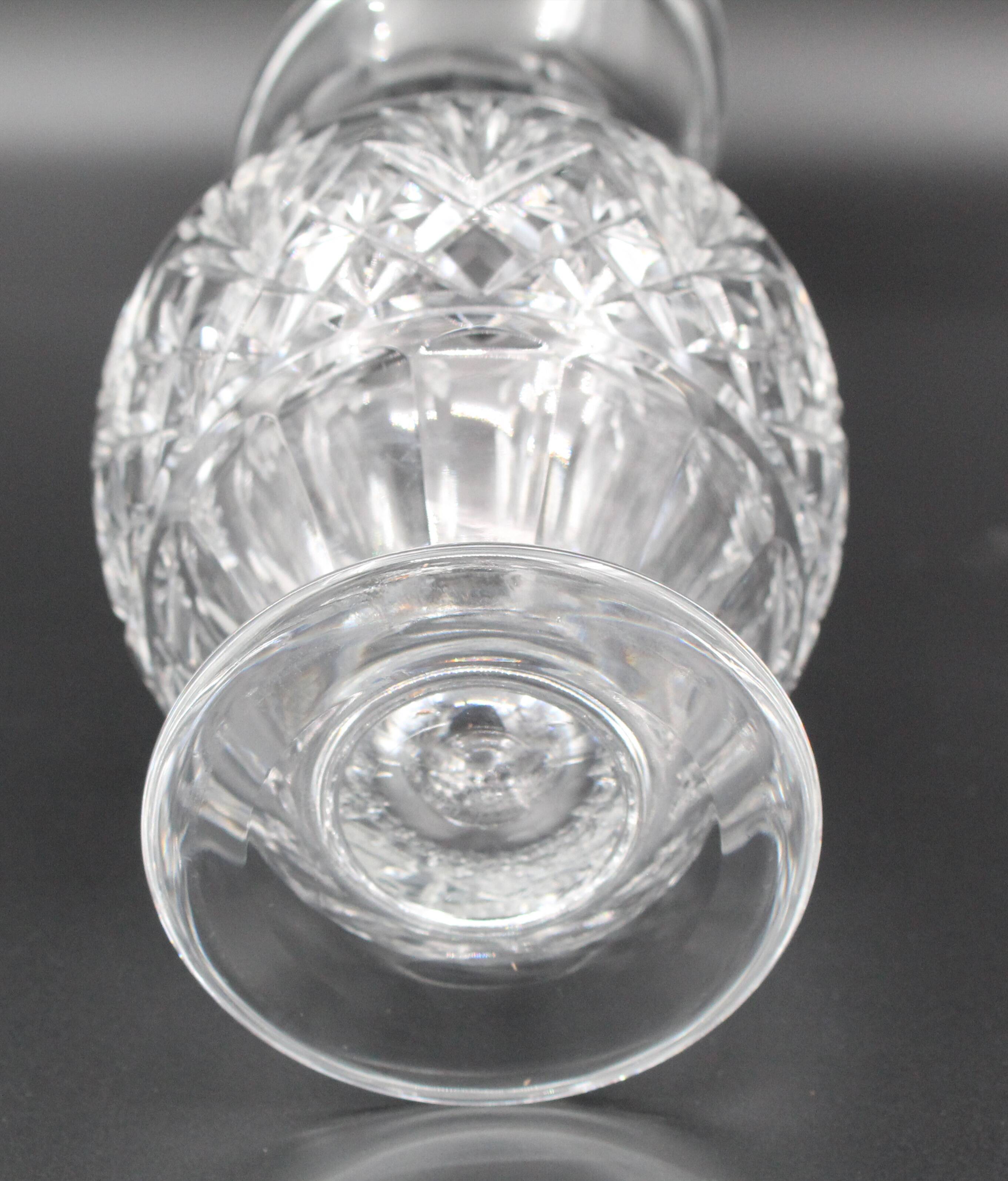 Saint-Louis crystal water jug, Massenet model H= 27 cm