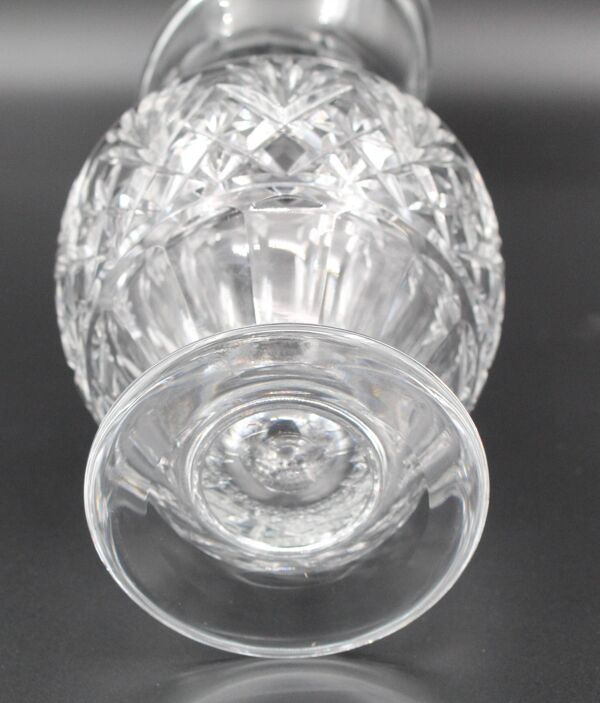 Broc à eau en cristal de Saint-Louis modèle Massenet H= 27 cm