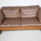 Teak Solid Wood Leather Danish Design by Mikael Laursen, 1970s