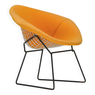 Chaise Diamant – Tissu Jaune - Harry Bertoia
