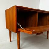 Scandinavian low "TV" unit in teak.