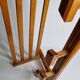 Wooden coat rack, 5 hooks, 74 cm