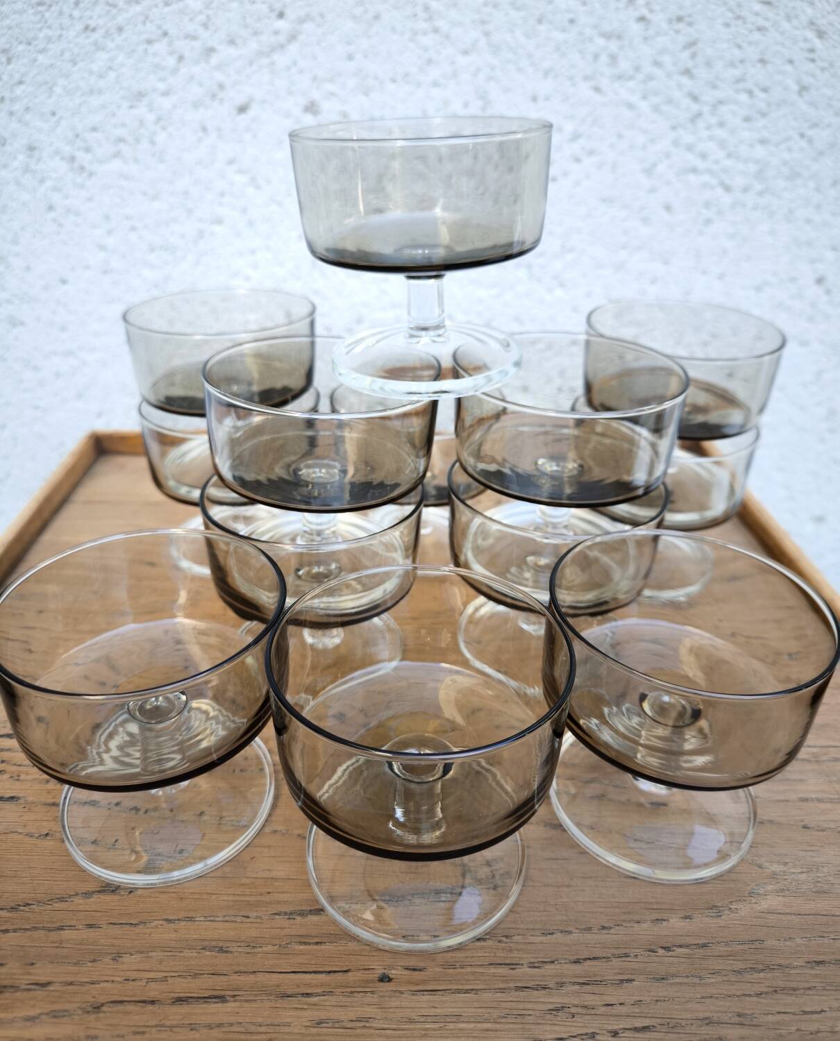 Cavalier champagne glasses