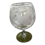 large crystal table glass