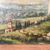 Painting oil XIX ieme