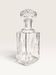 Cut crystal whisky carafe with wheat decoration